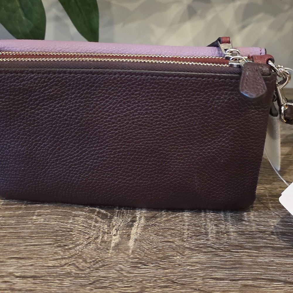 Coach Colorblock Triple Wristlet - Picture 3 of 6